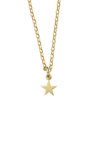 Star Necklace Gold-Plated