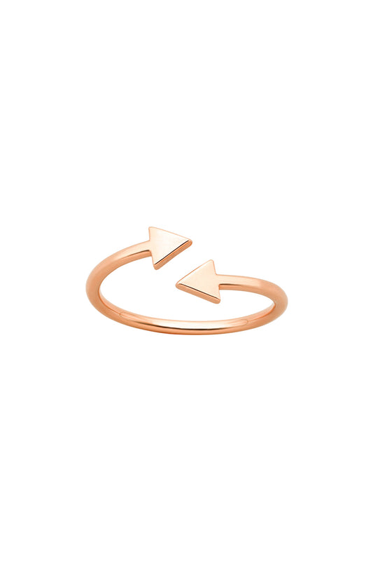 Celestial Arrows Ring Rose Gold