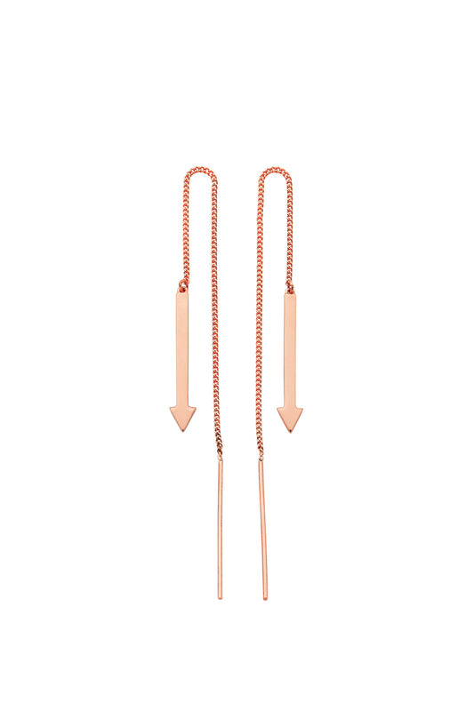 Metronome Earrings Rose Gold