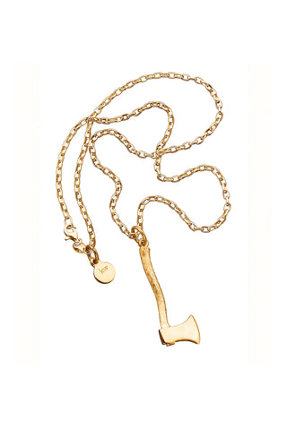 Axe Necklace Gold-Plated