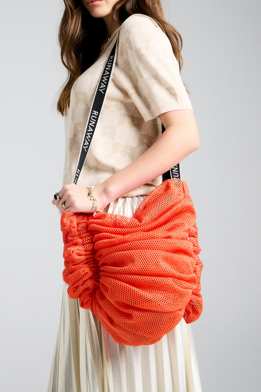 Scrunch Tote Orange