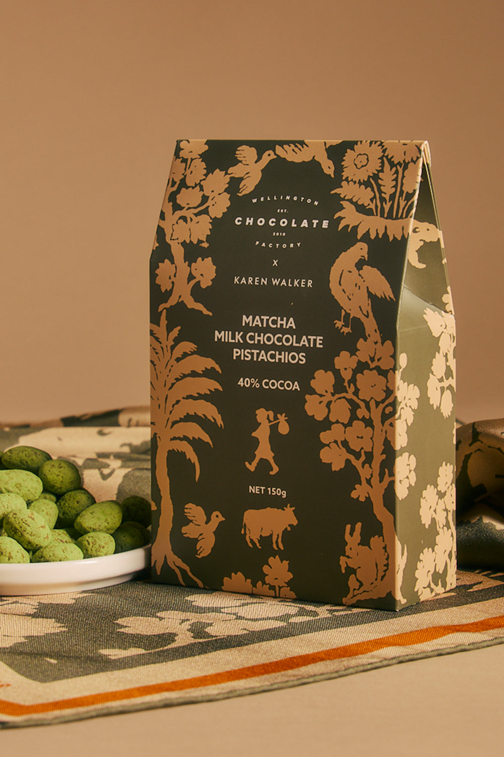 Matcha Milk Chocolate Pistachios