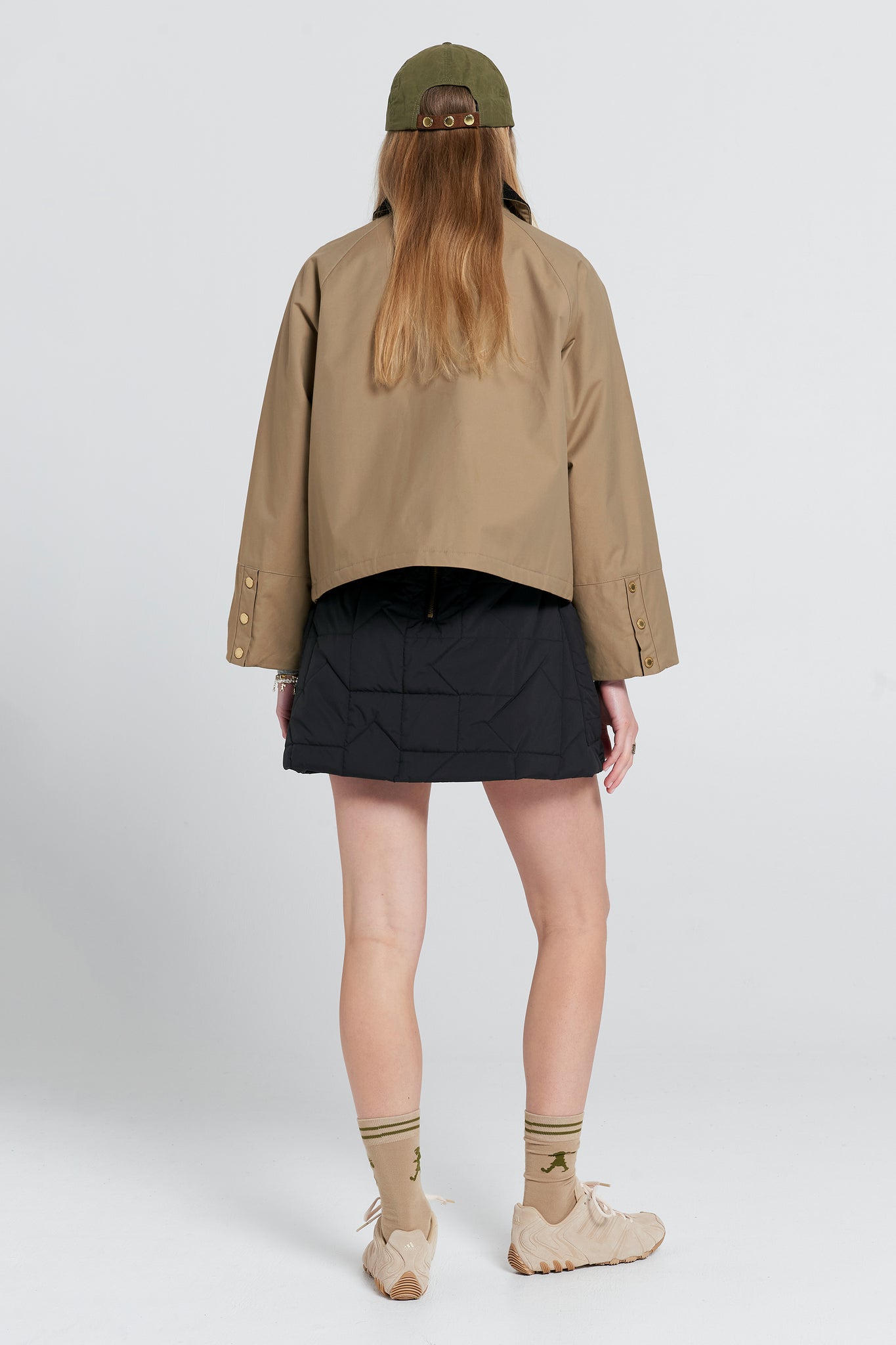 Phoebe Casual Jacket Military Brown