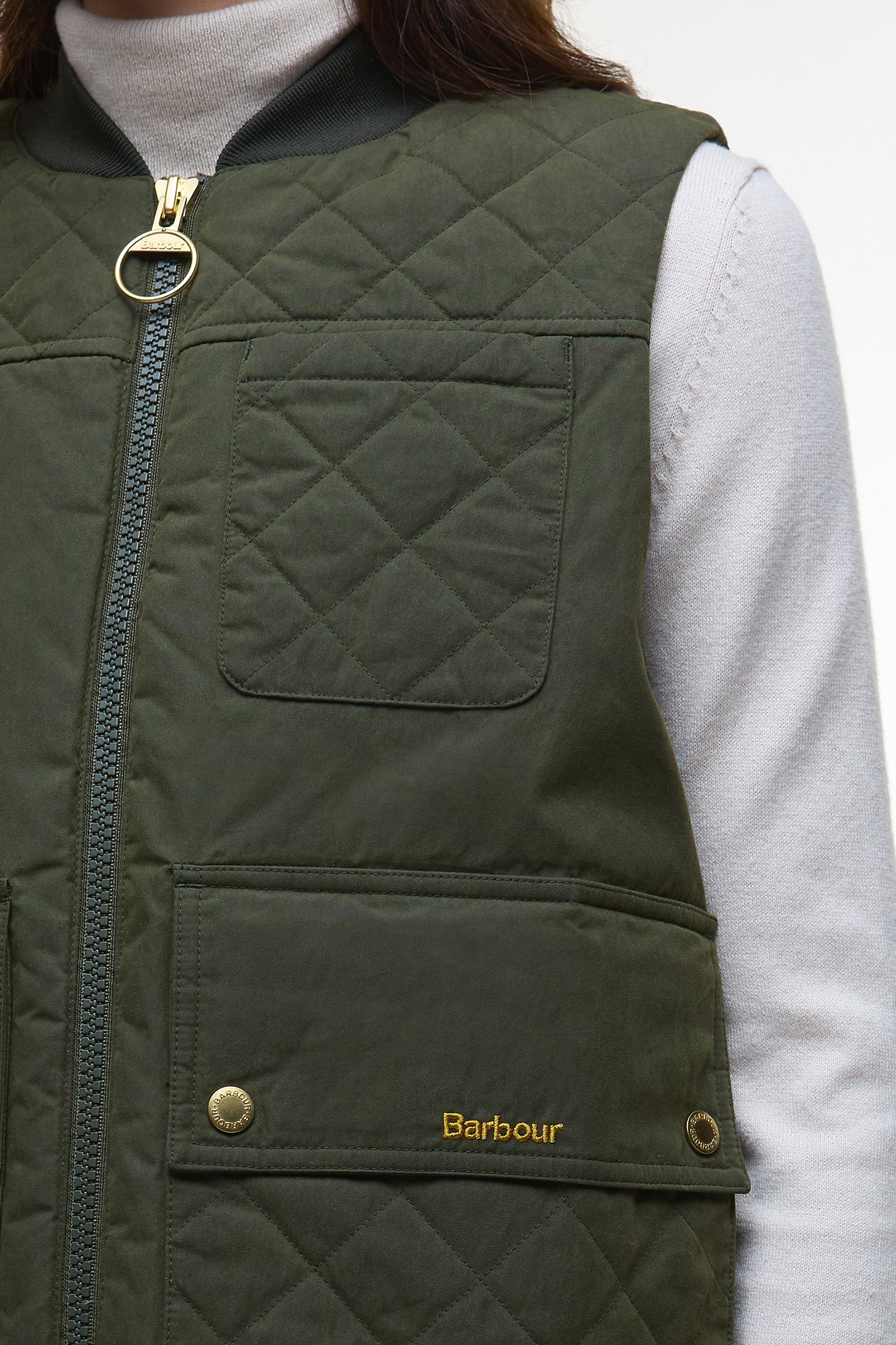 Theodora Gilet Olive