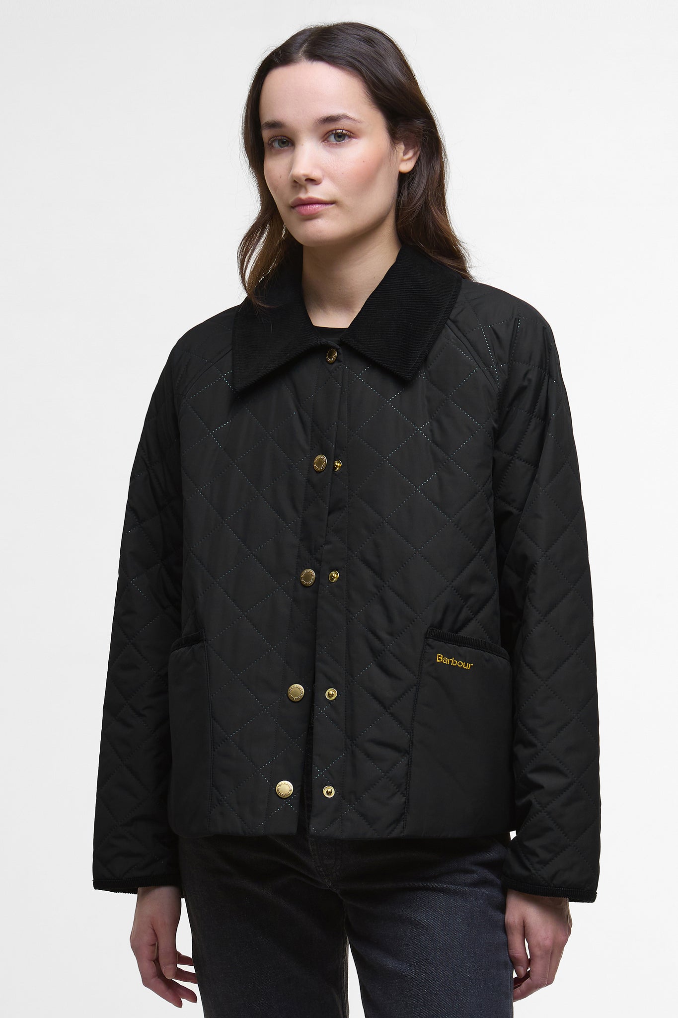 Anise Quilted Jacket Black/Ancient