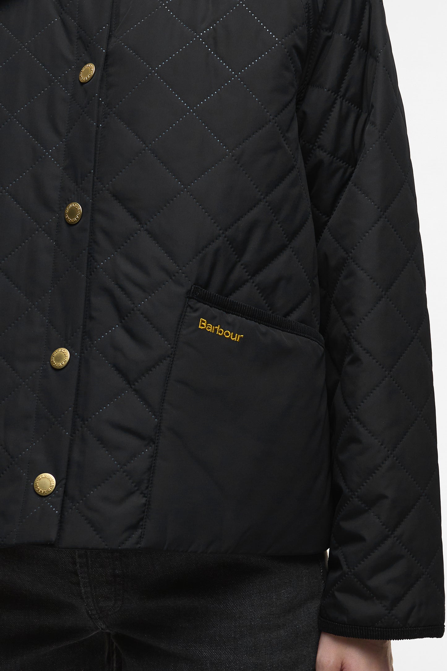 Anise Quilted Jacket Black/Ancient