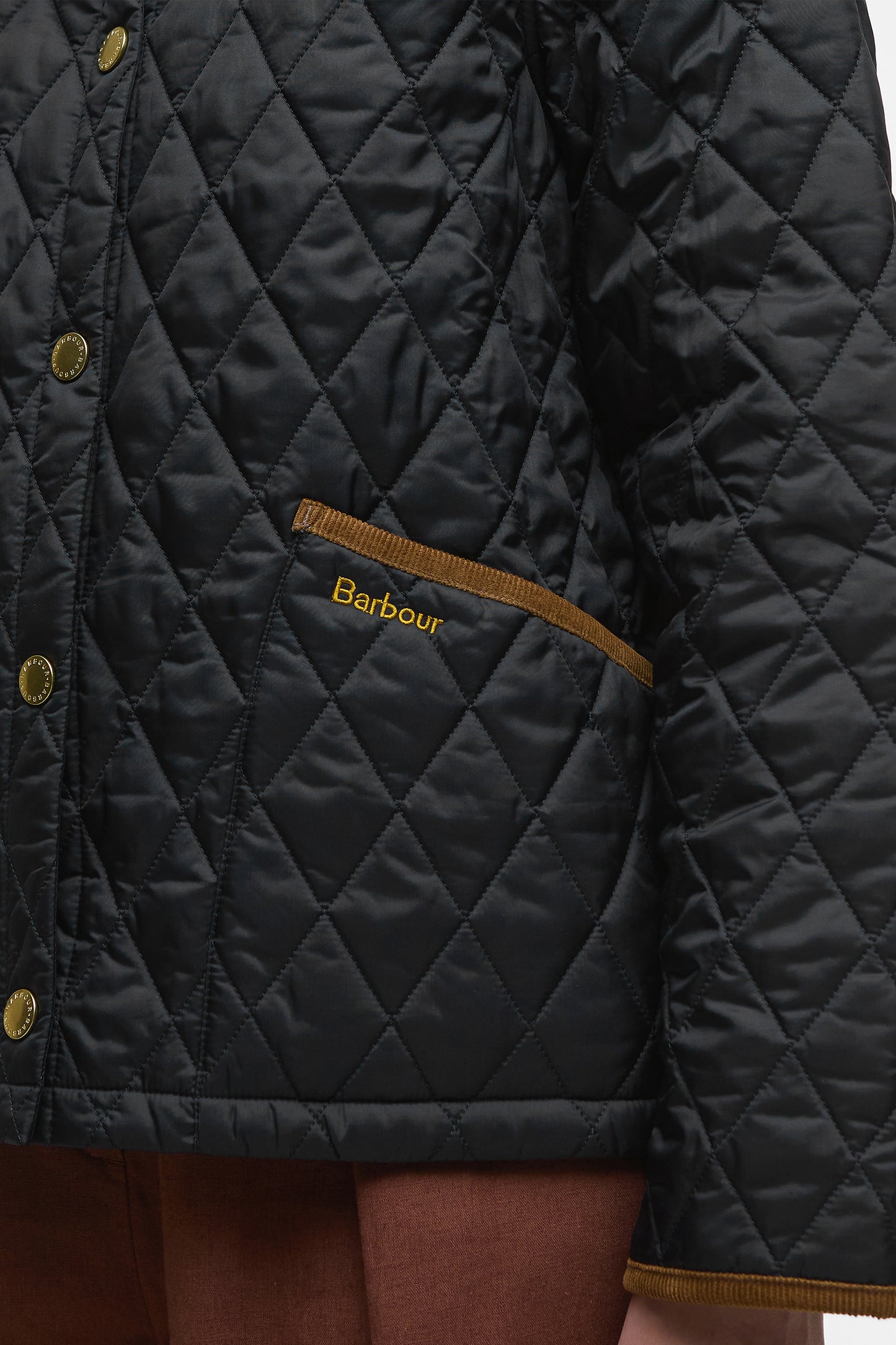 Icons Cropped Liddesdale Quilted Jacket Black/Classic