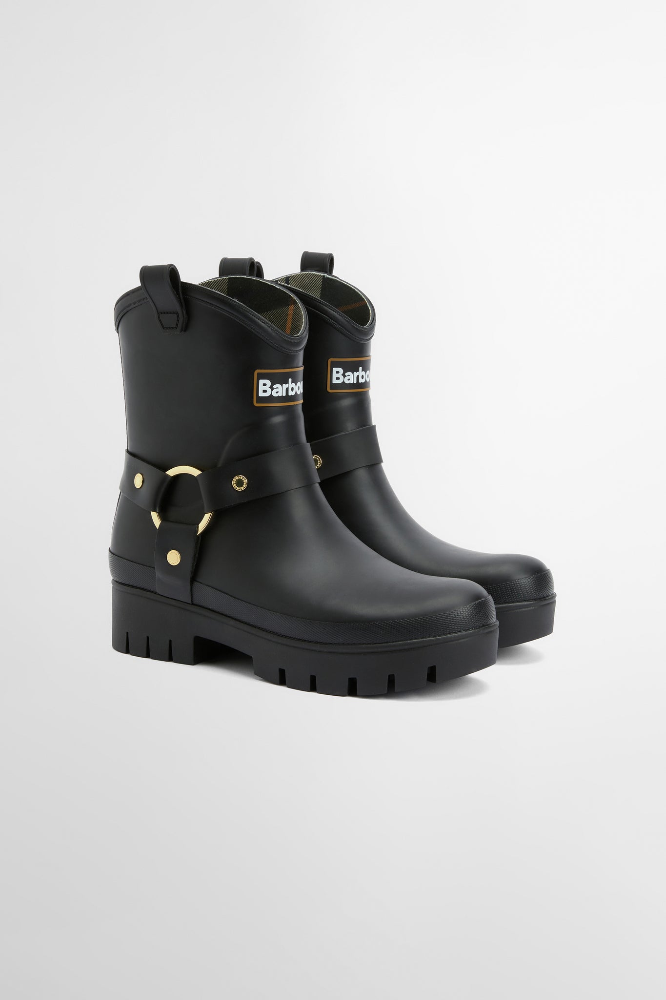 Elley Harness Welly Black