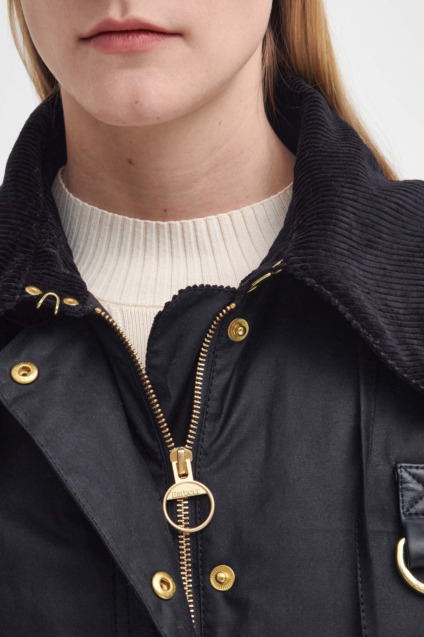 Reighton Wax Jacket Black/Classic