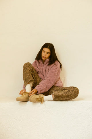 Burela Bold Sneakers Sand Suede