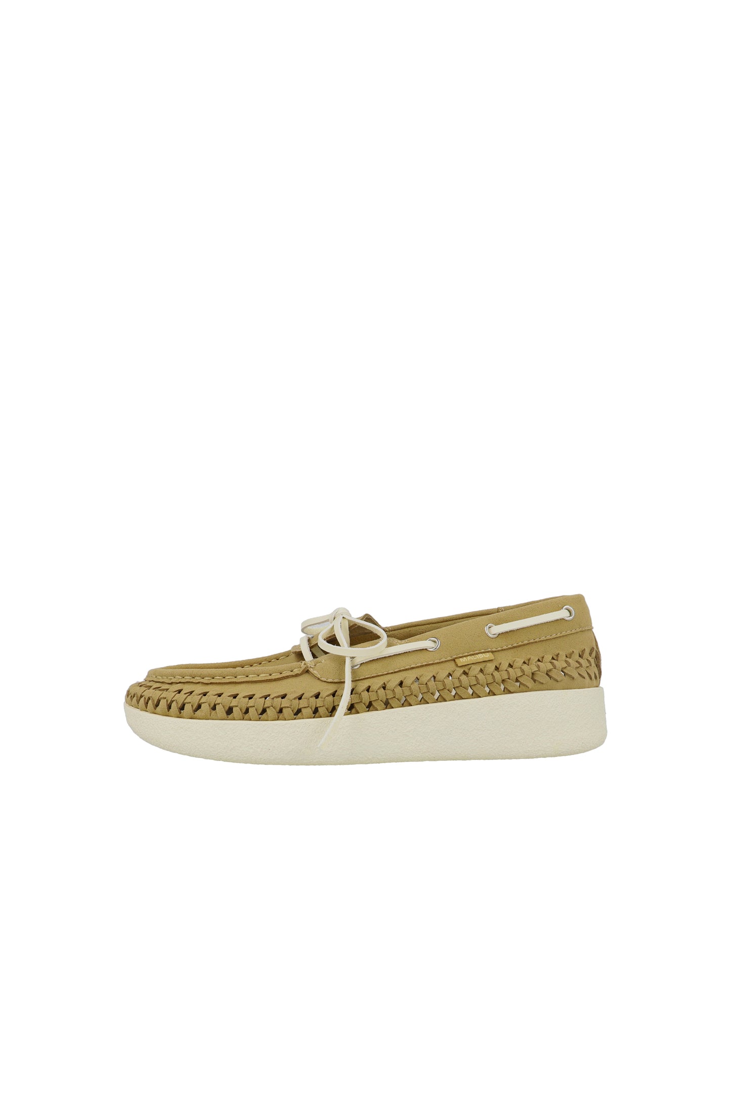 Boat Shoe Taupe/Off-White
