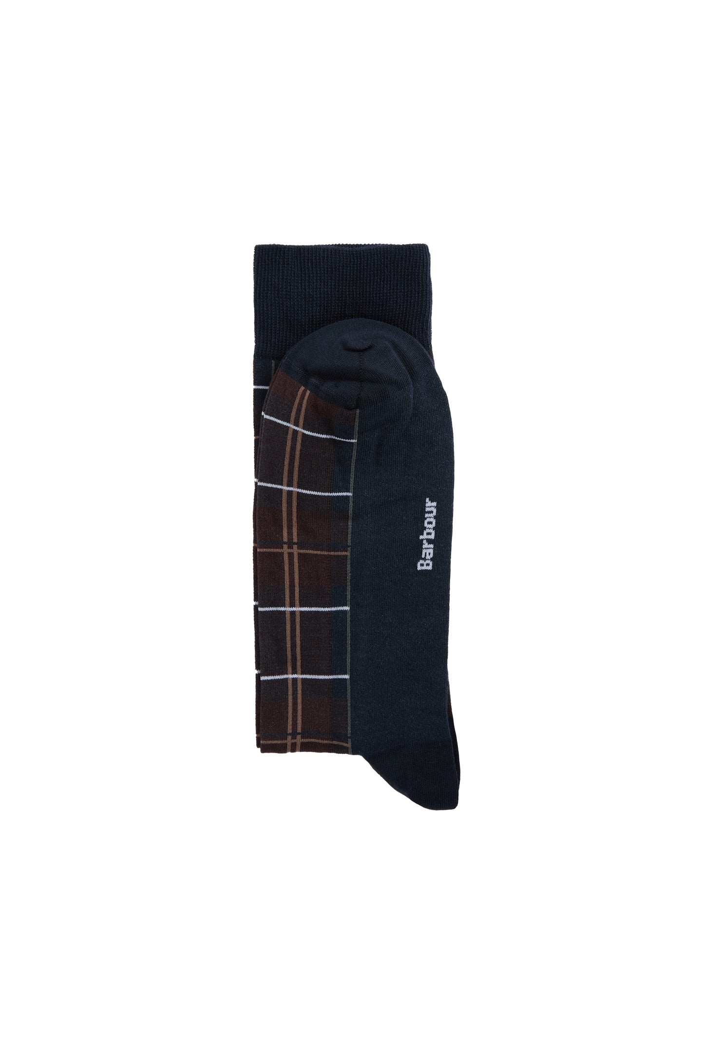 Blyth Socks Midnight Oak Tartan