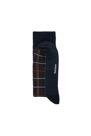 Blyth Socks Midnight Oak Tartan