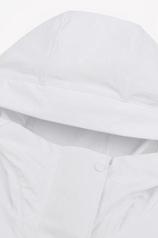 Perfect Day Shirt Wind Jacket White