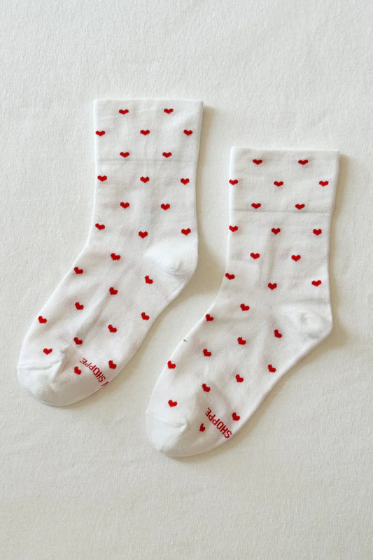 Sneaker Socks White/Red