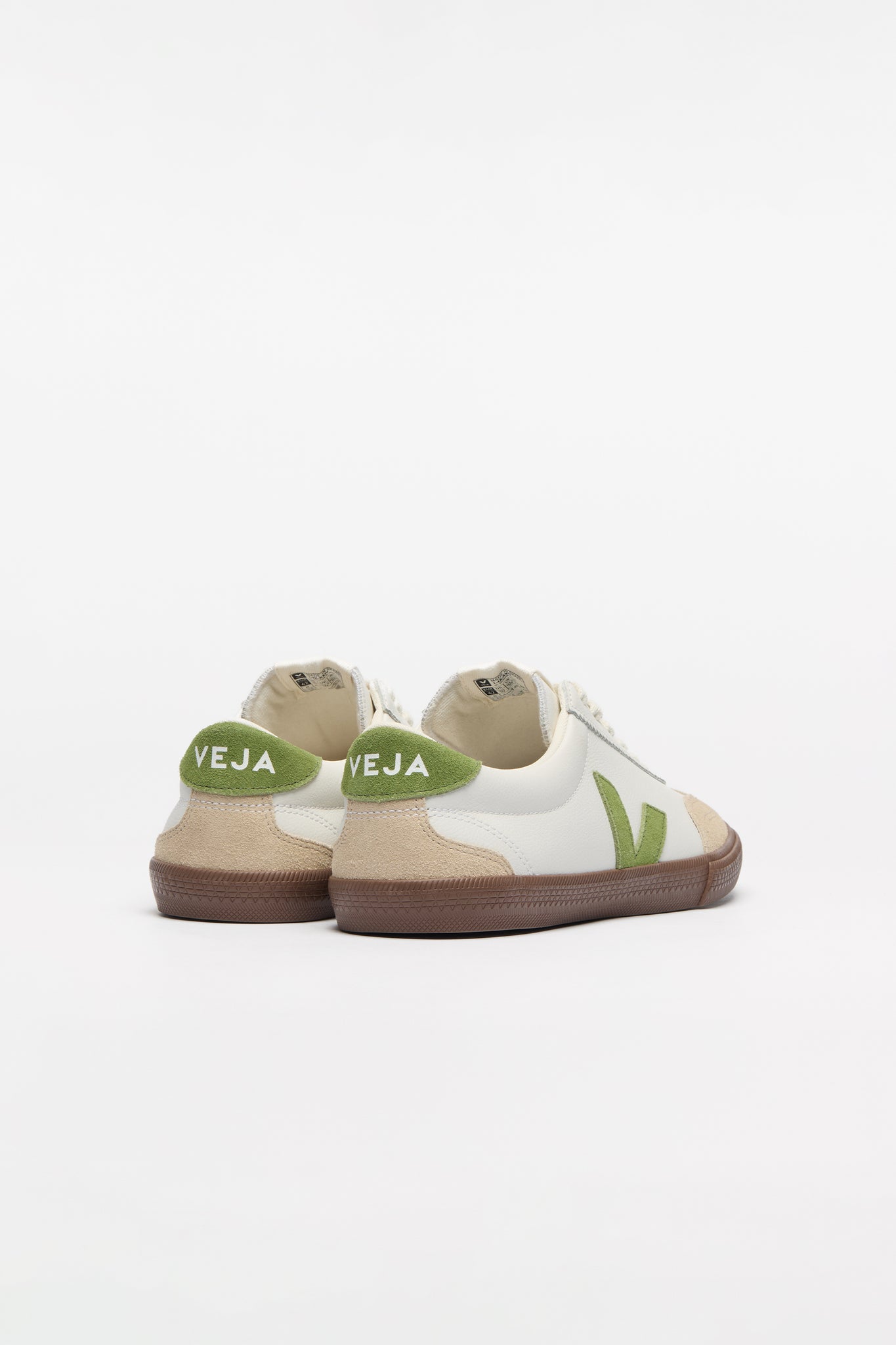 Volley White/Kiwi/Bark