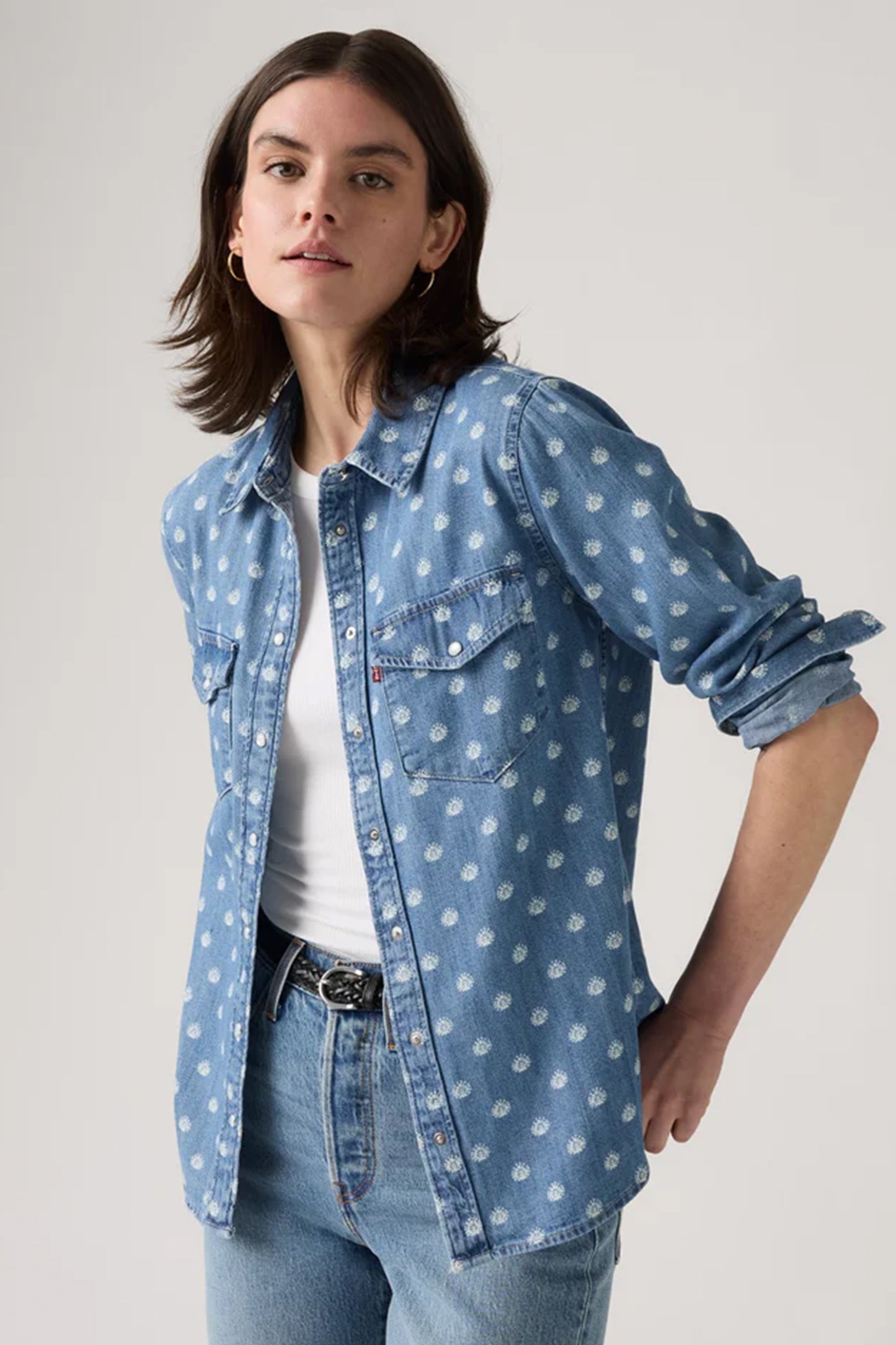 Iconic Western Shirt Catt Block Print