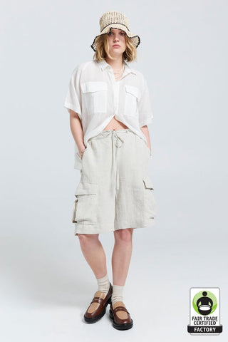 Acadia Lounge Shorts Natural