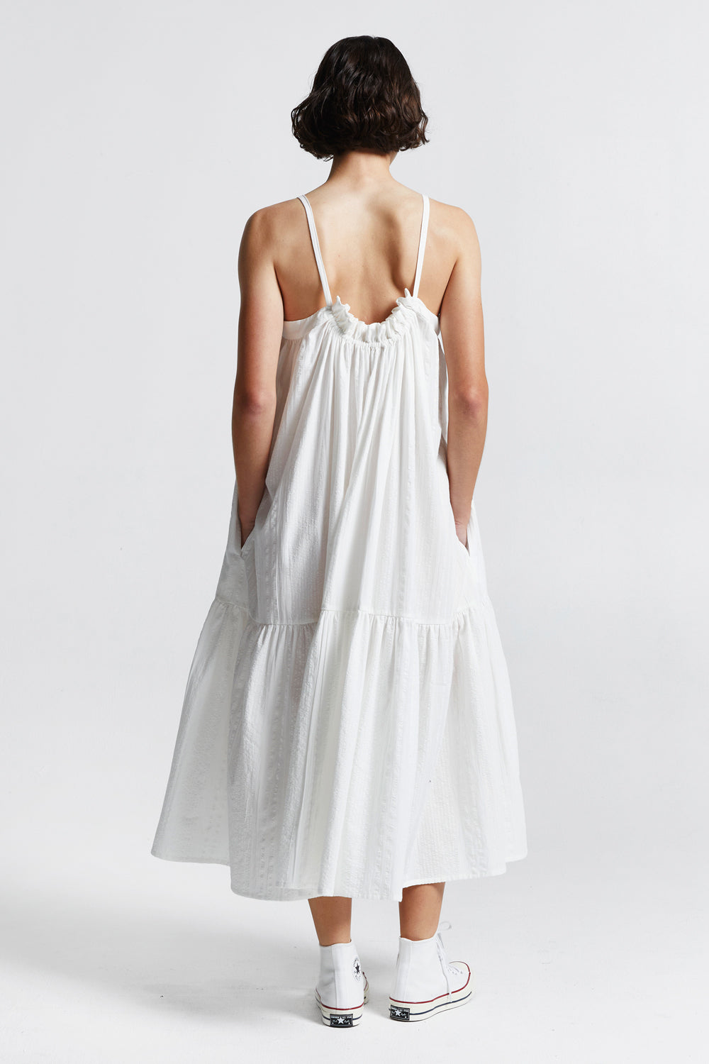 Armeria Organic Cotton Dress Off White