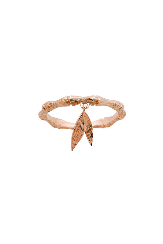 Bamboo Ring Rose Gold