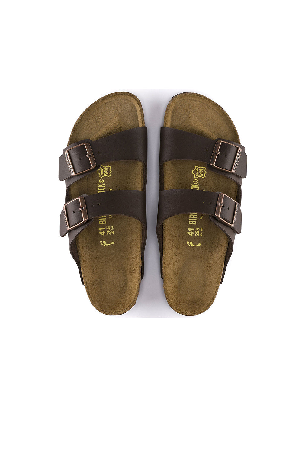 Birkenstock Arizona Birko-Flor Narrow Fit Dark Brown