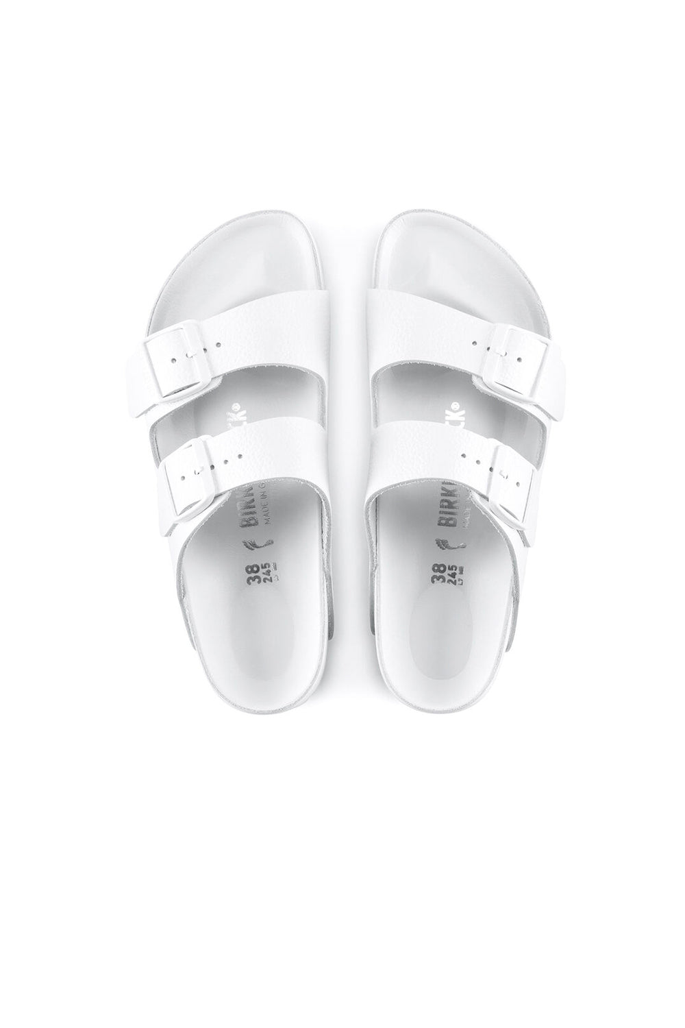 Birkenstock Arizona Exquisite Smooth Leather Regular Fit White
