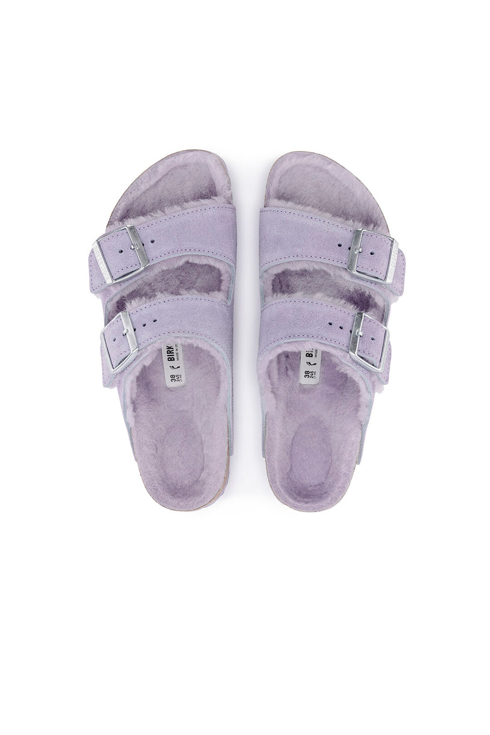 Arizona Suede Shearling Regular Fit Purple Fog