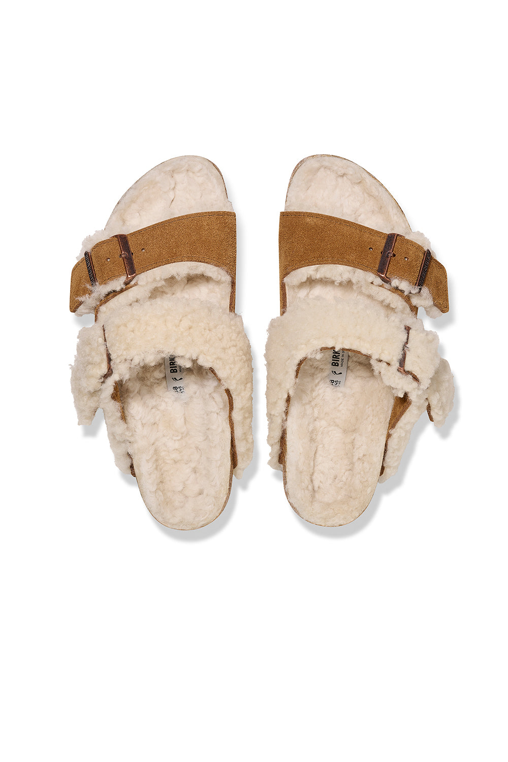 Birkenstock Arizona Teddy Parts Regular Fit Mink