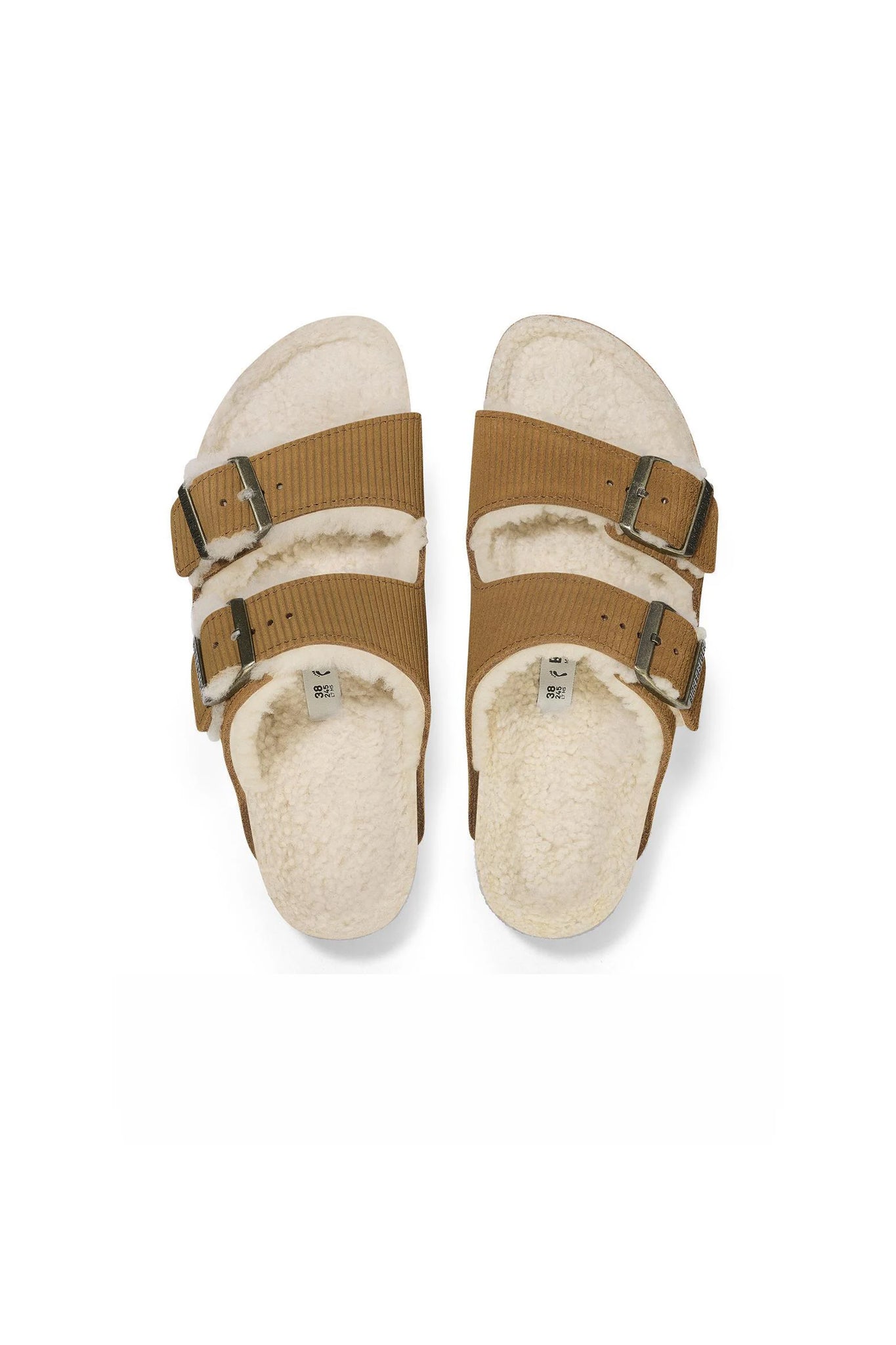 Arizona Corduroy Teddy Shearling Regular Fit Cork Brown
