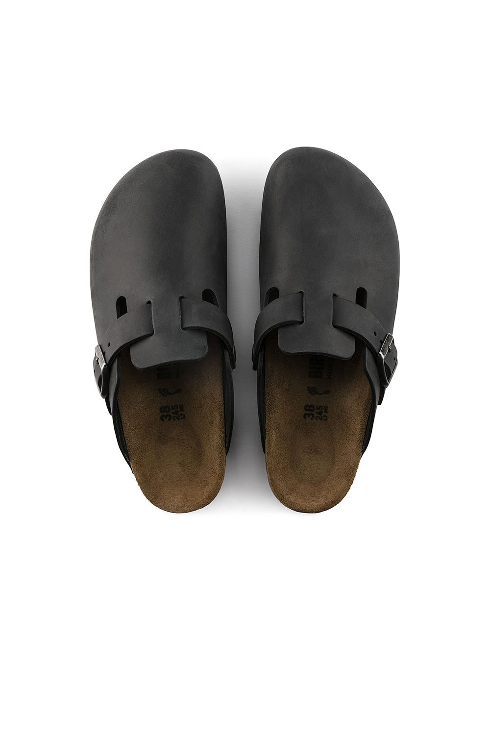 Boston Oiled Leather Regular Fit Black