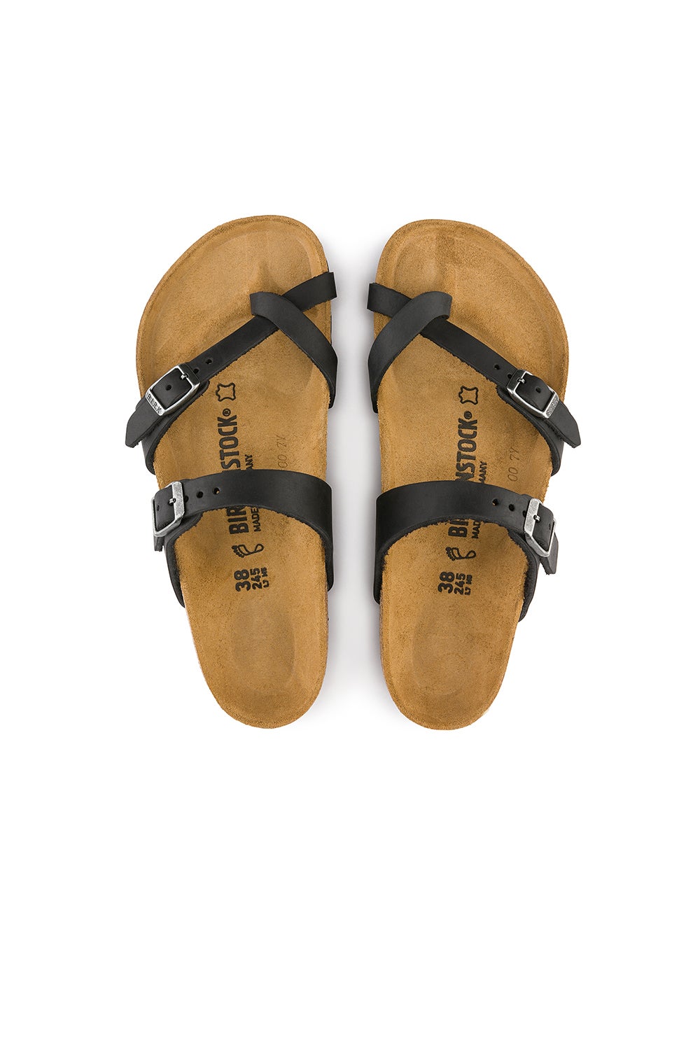 Mayari Oiled Leather Regular Fit Black