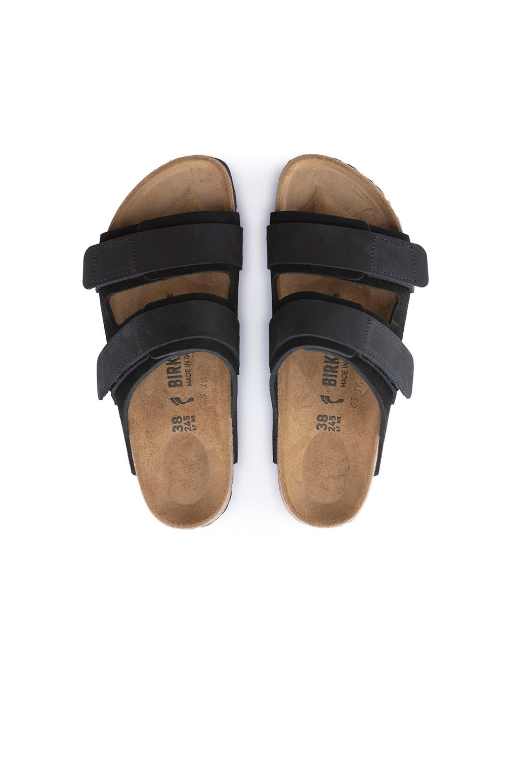 Uji Soft Suede & Nubuck Regular Fit Black