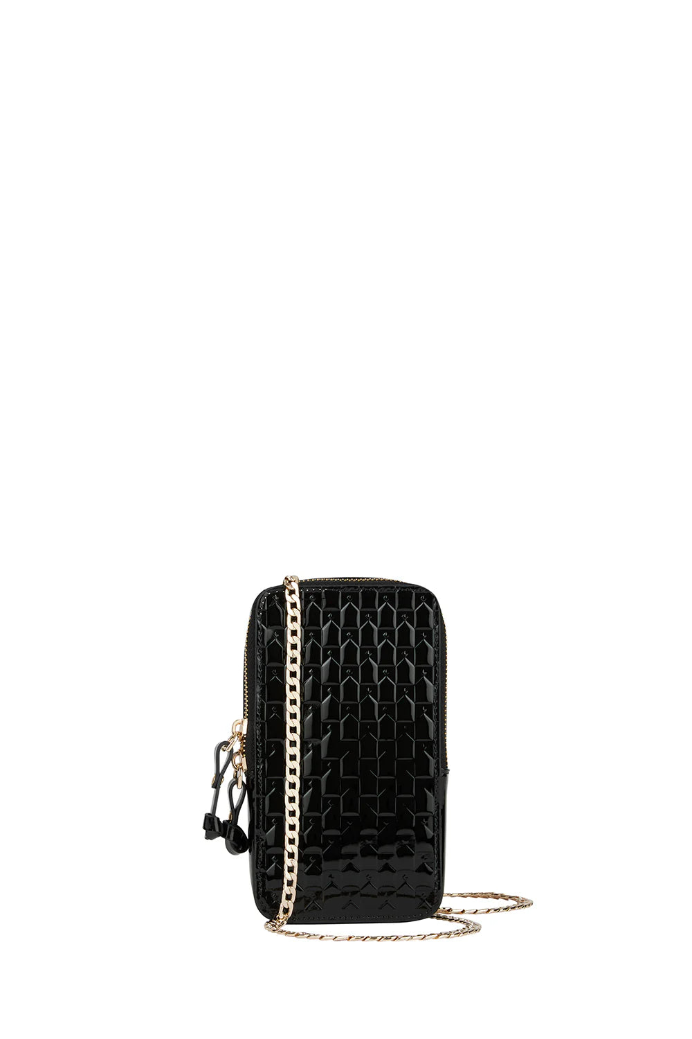 Monogram Mini Bag Black Patent Leather