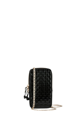 Monogram Mini Bag Black Patent Leather