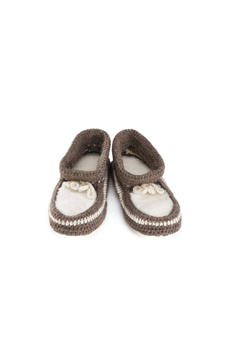 Crochet Slipper Bracken