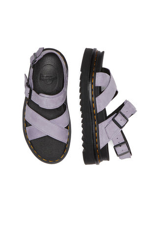 Dr. Martens Voss II Cross Strap Sandal Lavender Frost