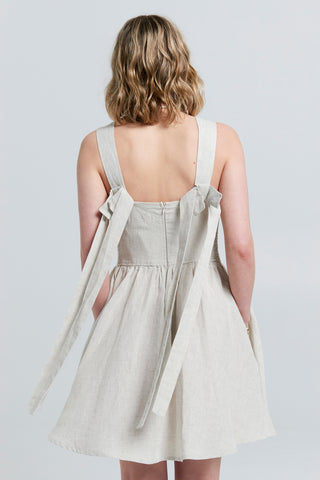 Eden Mini Dress Natural