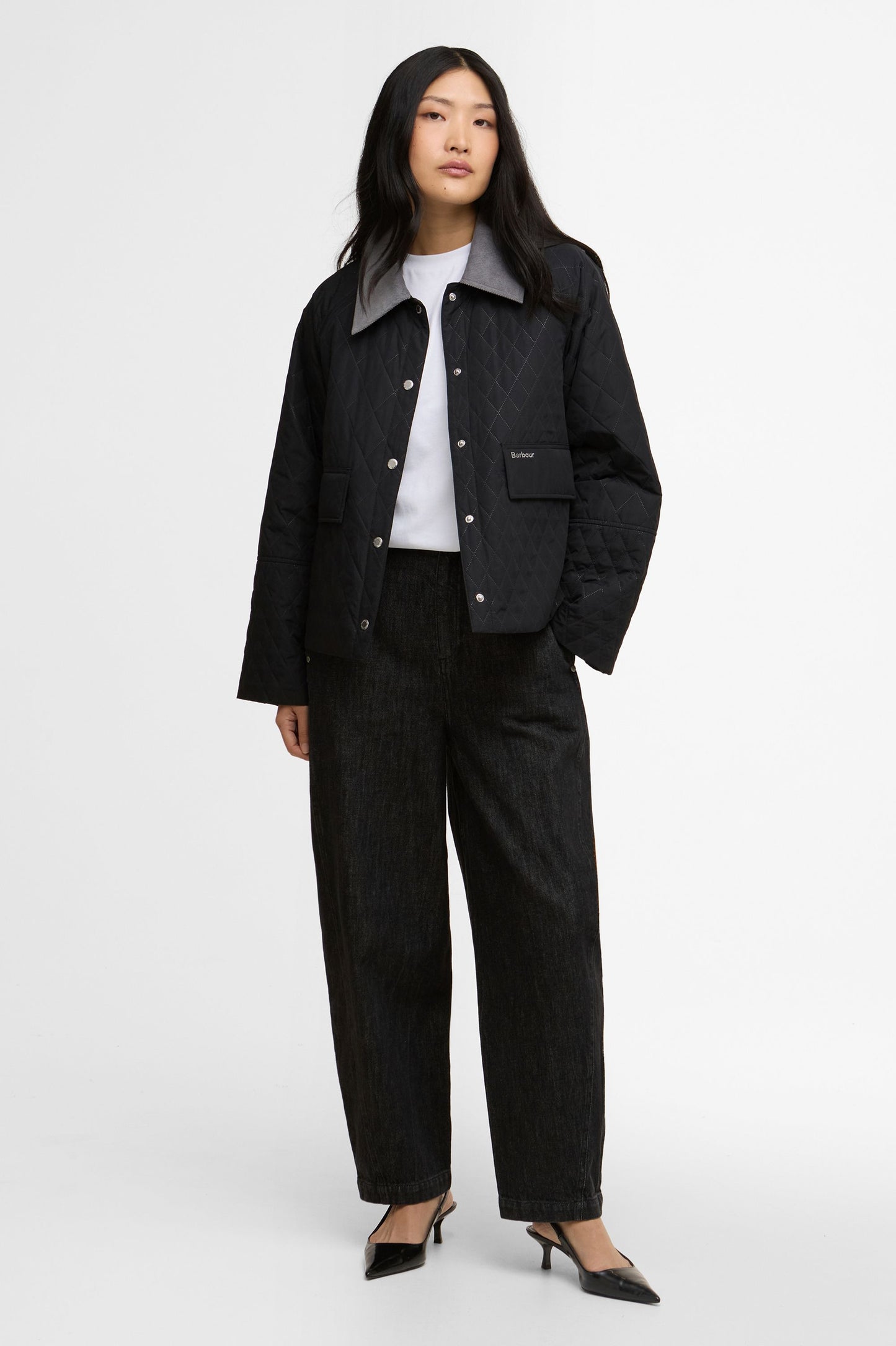 Kirby Quilted Jacket Black/Dress