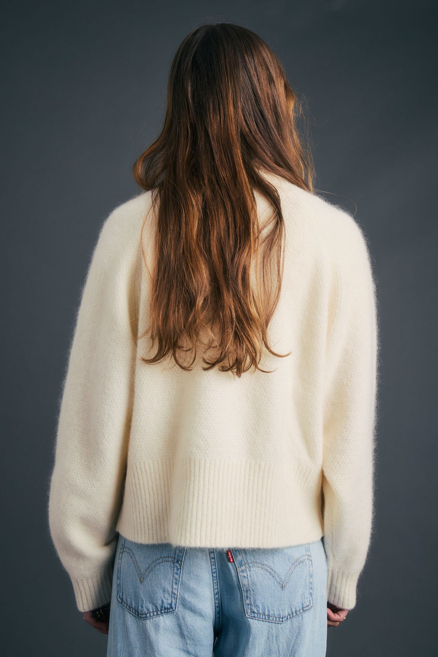Burrow Sweater Ivory