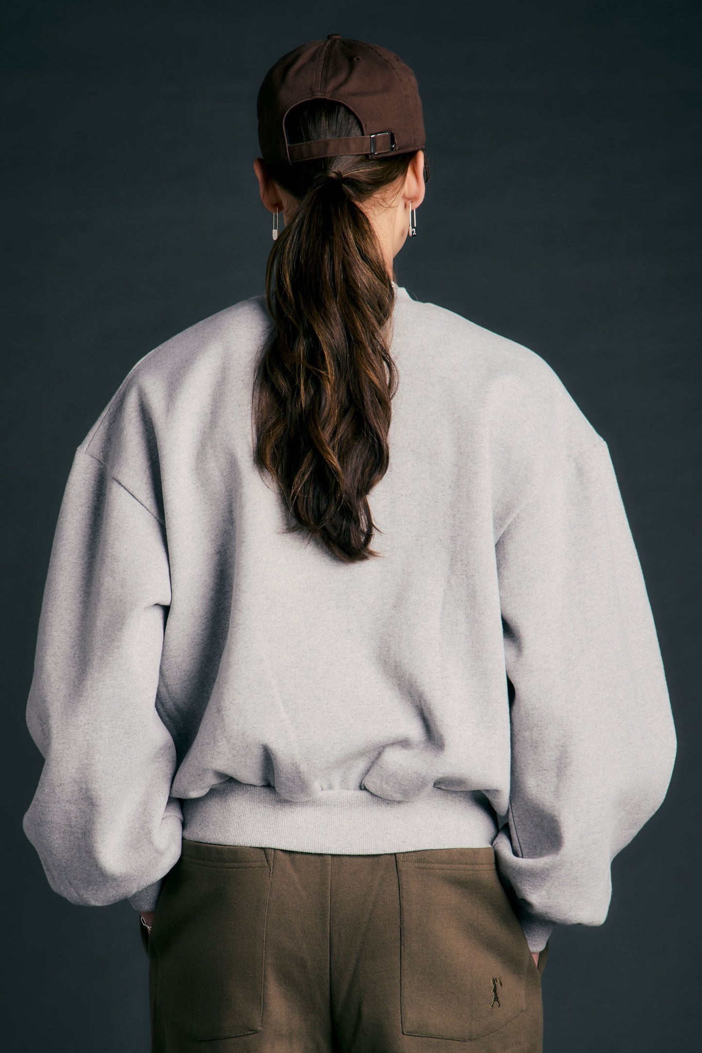 Campus Sweatshirt Grey Marle