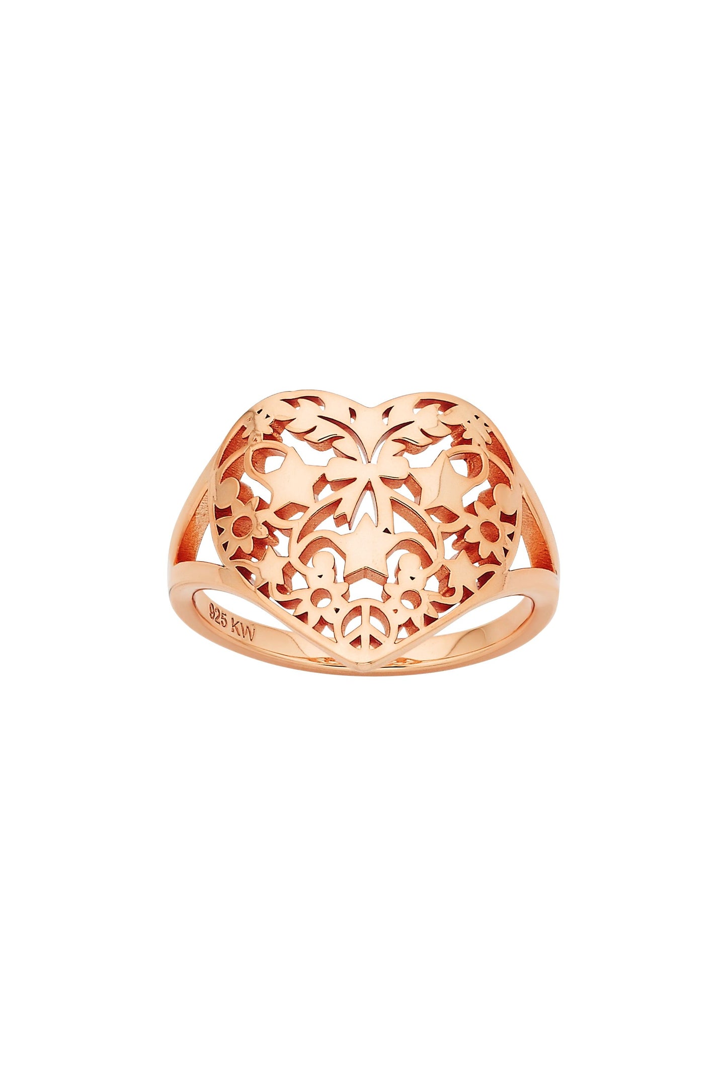 Heart Thrills Ring Rose Gold