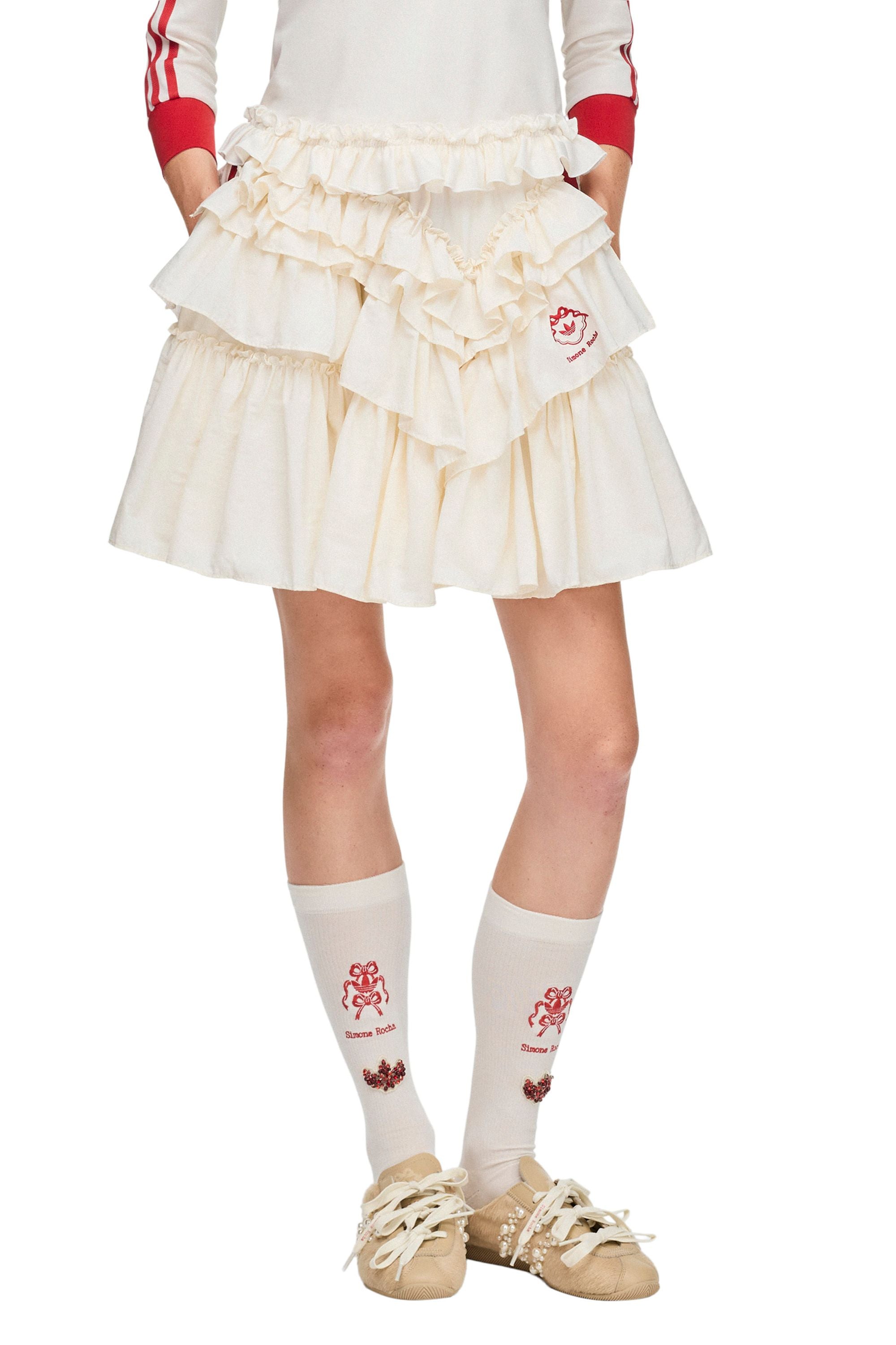 Simone Rocha Frill Skirt Chalk White – Karen Walker