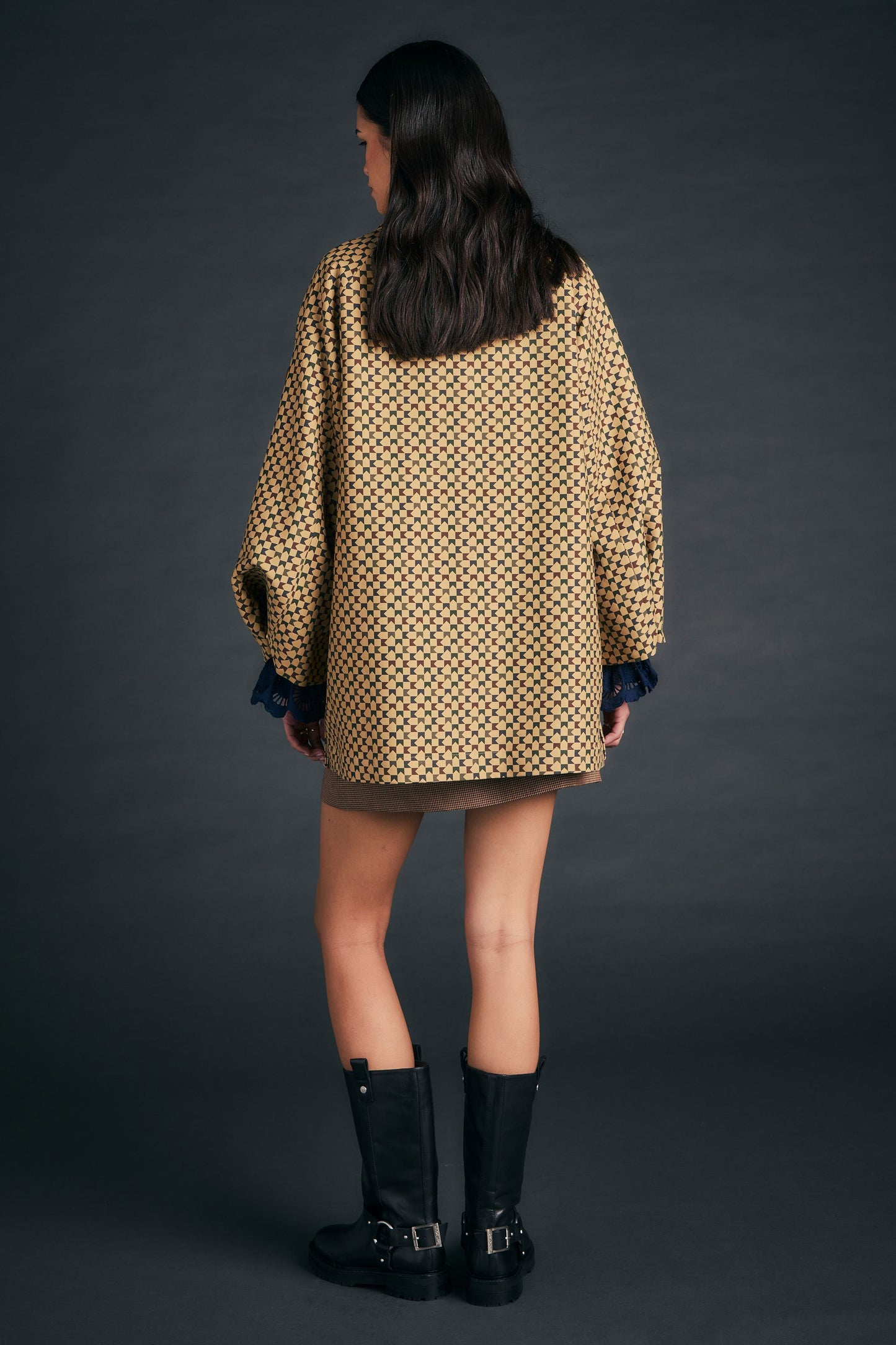 Tiller Jacket Tan Multi