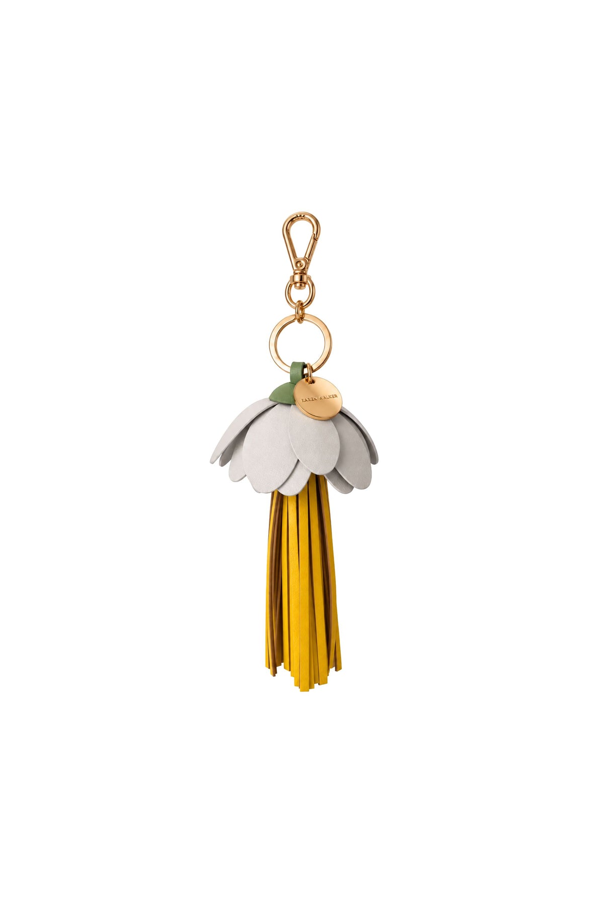 Daisy Tassel Charm Yellow Multi