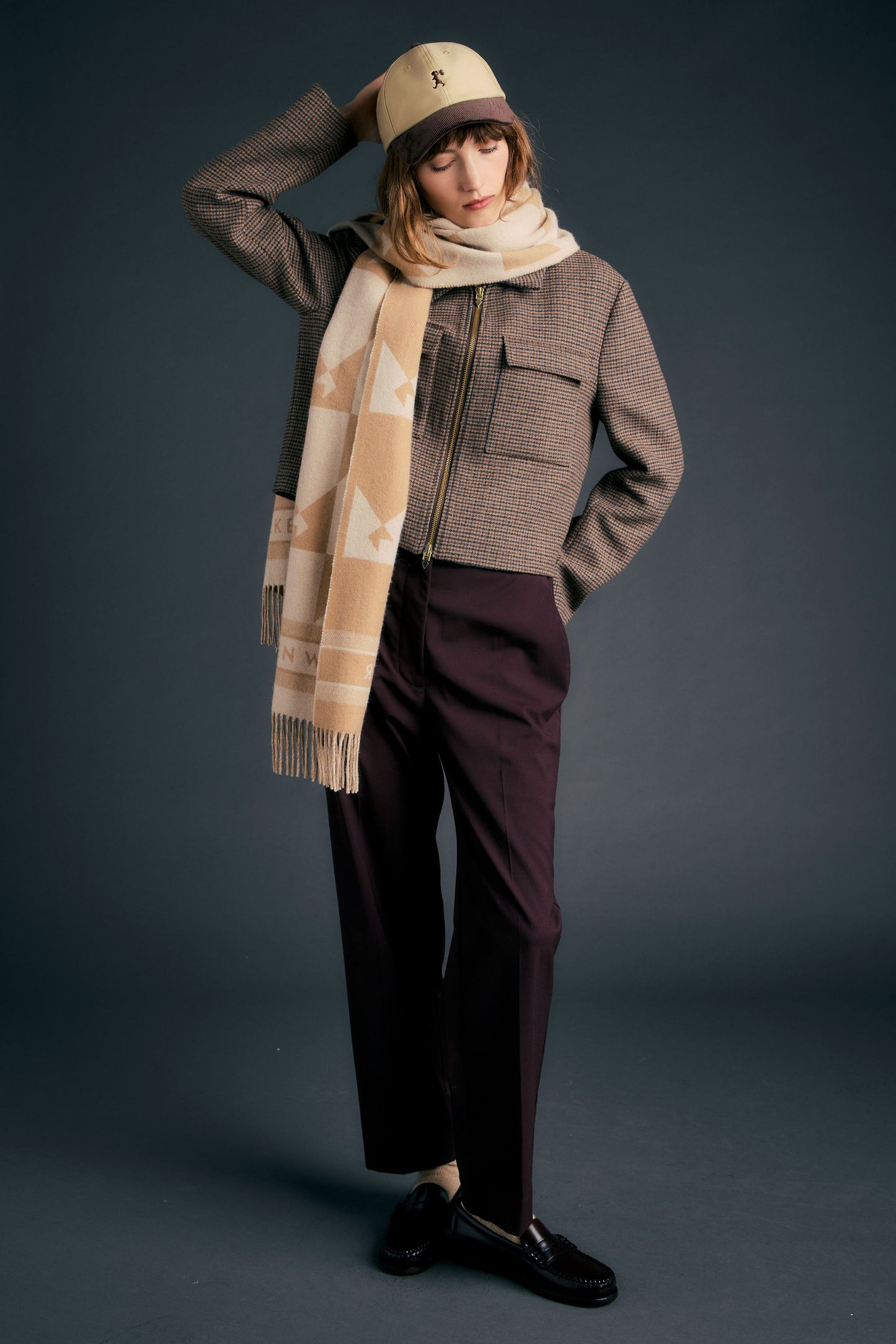 Landing Jacket Brown Multi