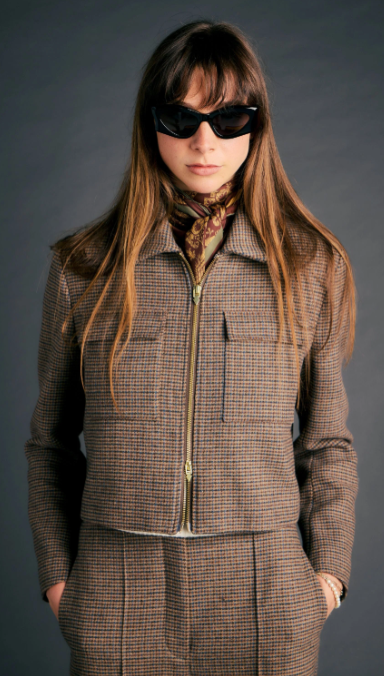 Landing Jacket Brown Multi