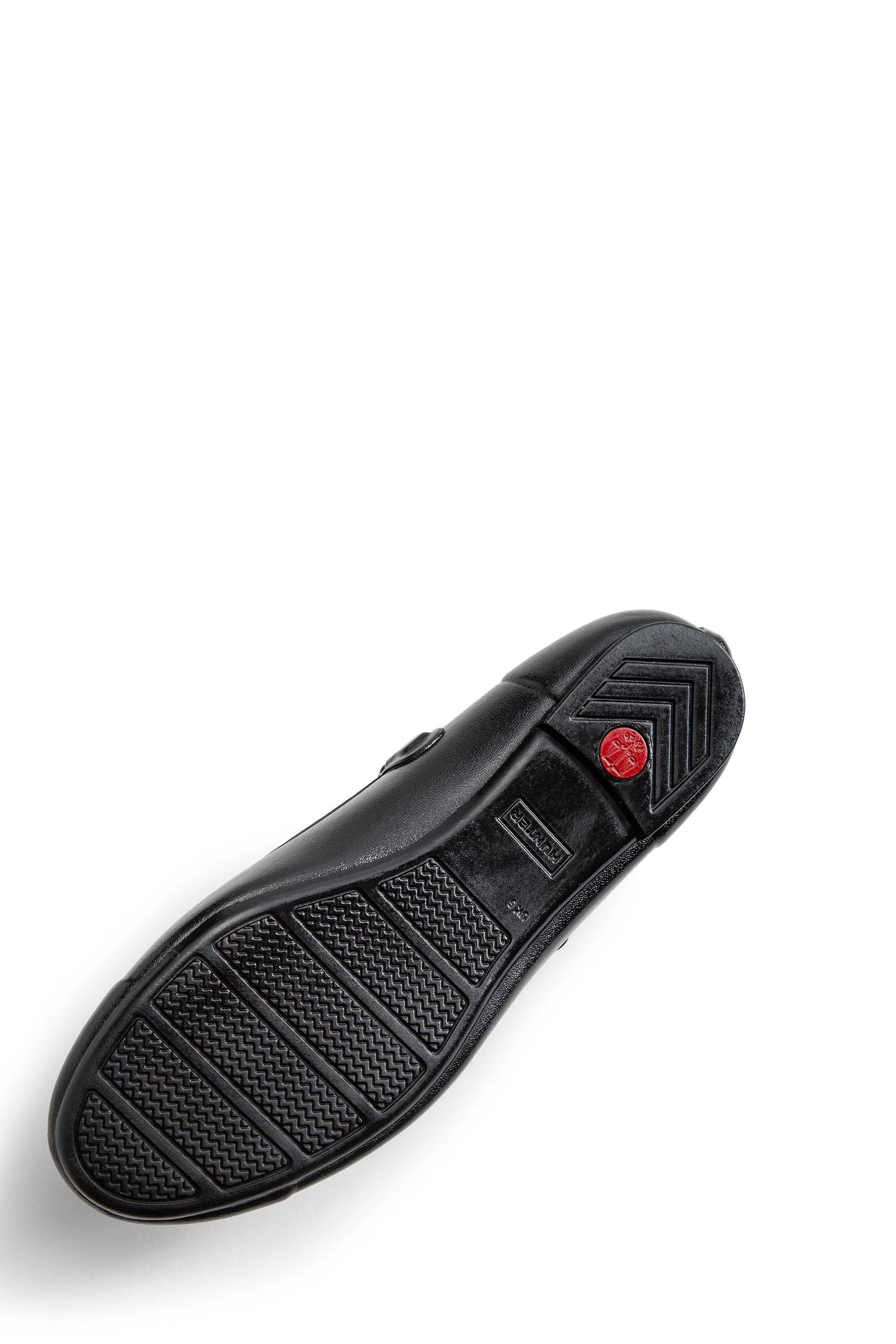 Refined Mary Jane Buckle Ballerina Gloss Black