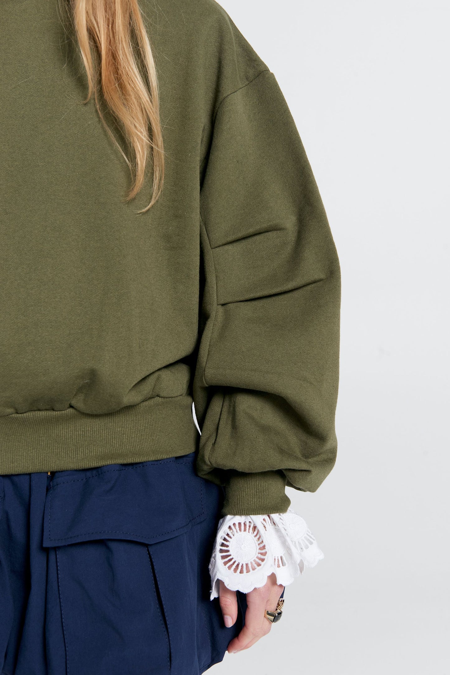 Campus Sweatshirt Hunter Green