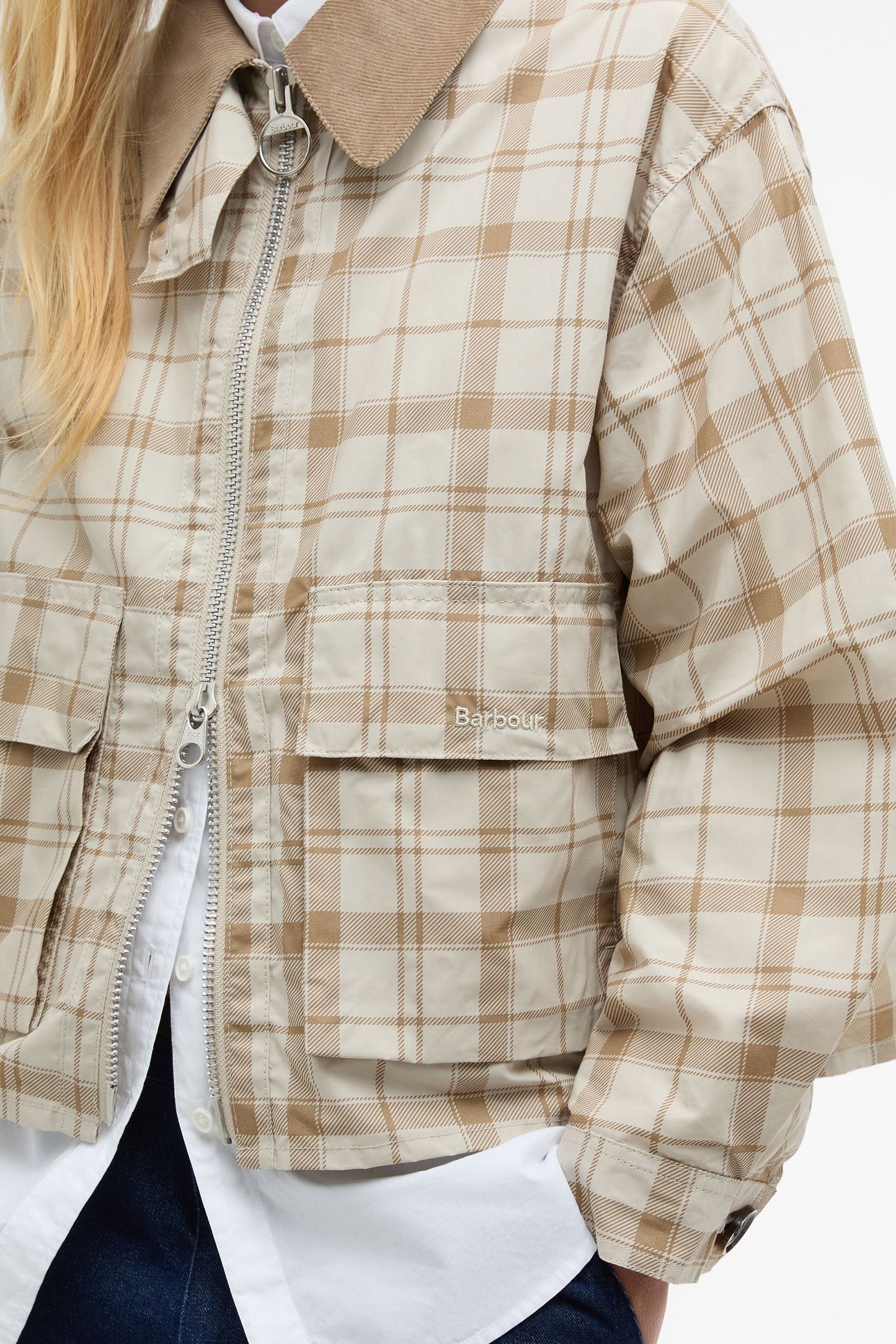 Myshall Casual Jacket Mist Tartan