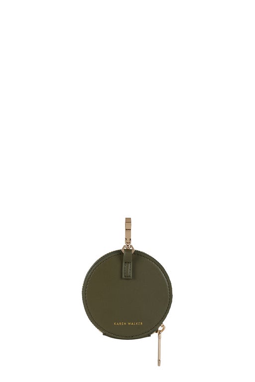 Filigree Coin Purse Dark Olive